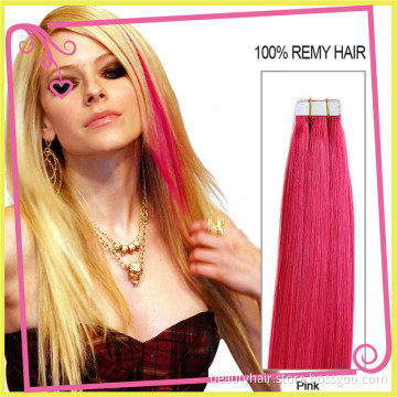 top quality tape in hair extensions before and after